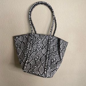 Snake Skin Grey Purse